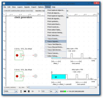 Two-phase clock generator screenshot 9