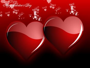 Two Valentines Screensaver screenshot