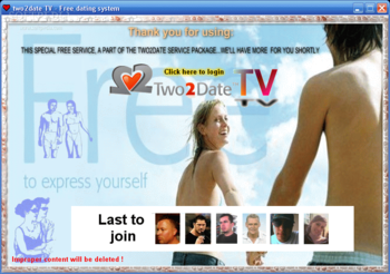 Two2dateTV screenshot