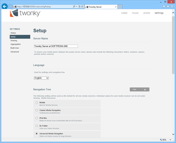 Twonky Server screenshot 5