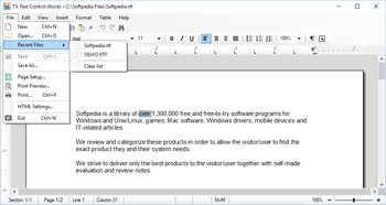 TX Text Control .NET for Windows Forms Express screenshot 2