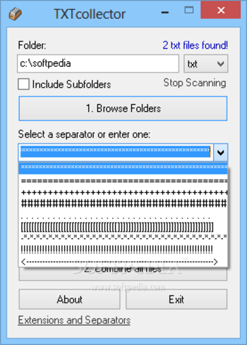 TXTcollector screenshot 3