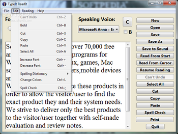 TypeIt ReadIt screenshot 2