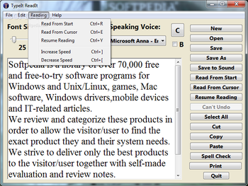TypeIt ReadIt screenshot 3