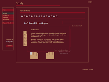 TypeMe Fast Typing Tutor screenshot 2