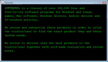 Typewriter: Minimal Text Editor screenshot