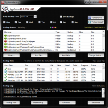 TyphoonBackup screenshot 4