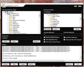 TyphoonCopy screenshot