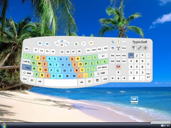 Typical Virtual Keyboard screenshot