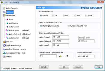 Typing Assistant  screenshot