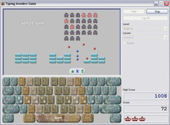 Typing Invaders - Free Typing Game screenshot 2