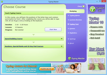 Typing Master (formerly TypingMaster Pro) screenshot