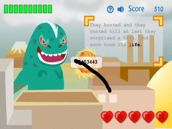 Typing Monster screenshot