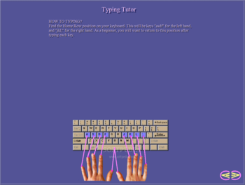 Typing Step by Step screenshot