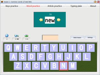 Typing Test Pixie screenshot 2