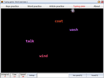 Typing Test Pixie screenshot 3
