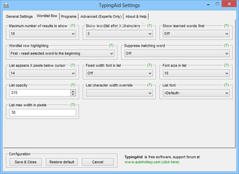 TypingAid screenshot 4