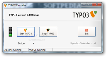 TYPO3 screenshot