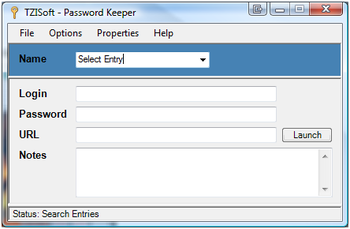 TZISoft - Password Keeper screenshot