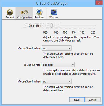U Boat Clock Widget MKI for Konfabulator screenshot 3