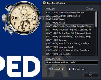 U Boat Dual Clock MKI for XWidget screenshot 2