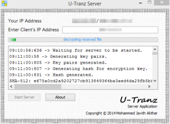 U-Tranz screenshot