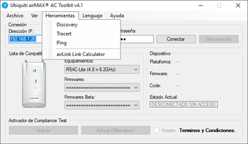 Ubiquiti airMAX AC Toolkit screenshot 4