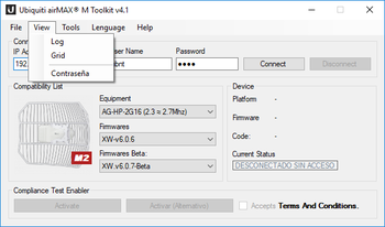 Ubiquiti airMAX M Toolkit screenshot 3