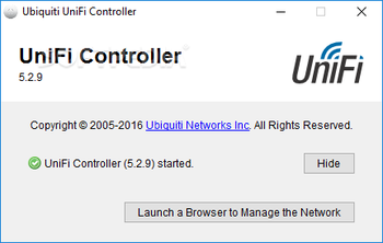 Ubiquiti UniFi screenshot