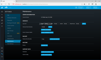 Ubiquiti UniFi screenshot 16