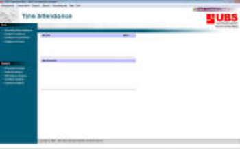 UBS Time Attendance Software screenshot