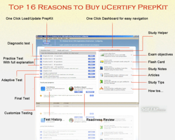 uCertify 70-450 MCTS: SQL Server 2008 De screenshot 2