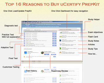 uCertify IC3-EXAM-2 IC3 Key Applications screenshot