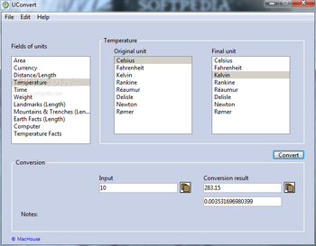 UConvert screenshot