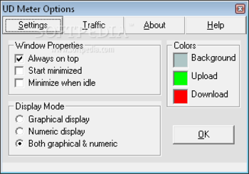 UD Meter screenshot 2