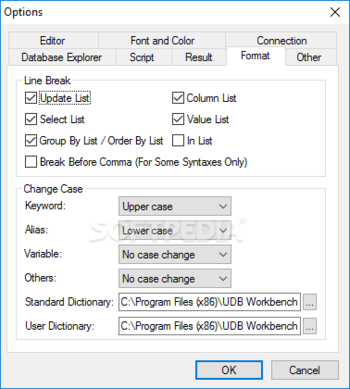 UDB Workbench screenshot 12