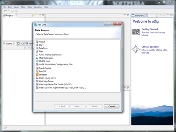uDig screenshot
