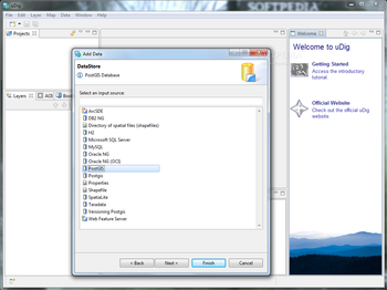 uDig screenshot 2