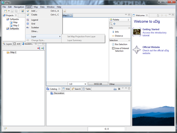 uDig screenshot 5