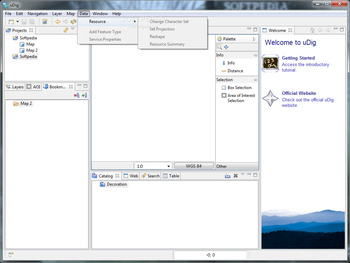uDig screenshot 7