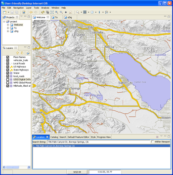 uDig screenshot 8