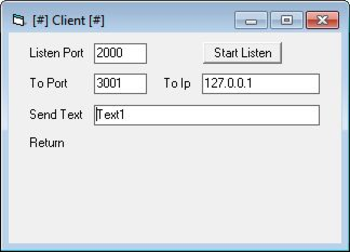 UDP Tester screenshot