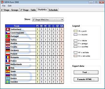 UEFA Euro 2008 screenshot 3