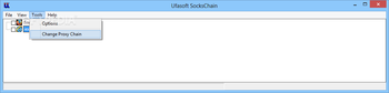 Ufasoft SocksChain screenshot 2