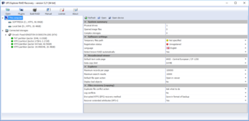 UFS Explorer RAID Recovery screenshot
