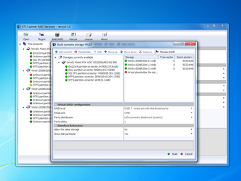 UFS Explorer RAID Recovery (Win) screenshot