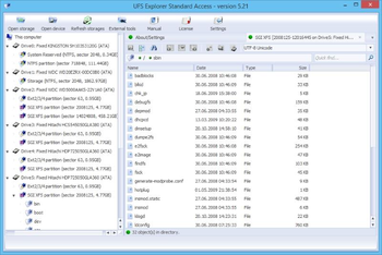 UFS Explorer Standard Access screenshot