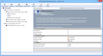 UFS Explorer Standard Access screenshot