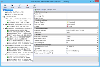 UFS Explorer Standard screenshot