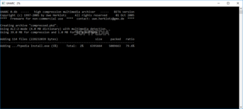 UHARC CMD screenshot 2